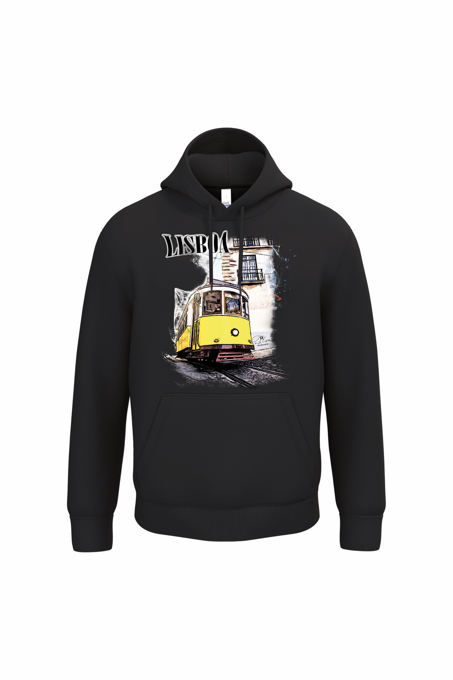 Sweatshirt Ideal com Capuz Crazy Tram