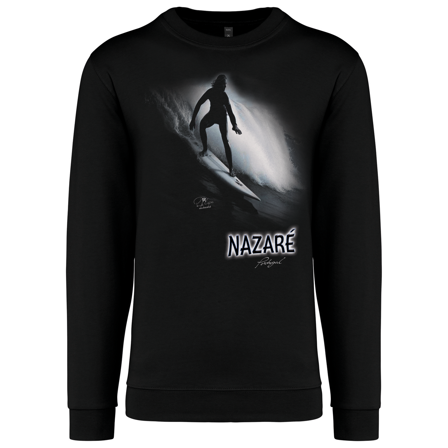 Sweatshirt Kariban sem Capuz Surf.2 Nazaré