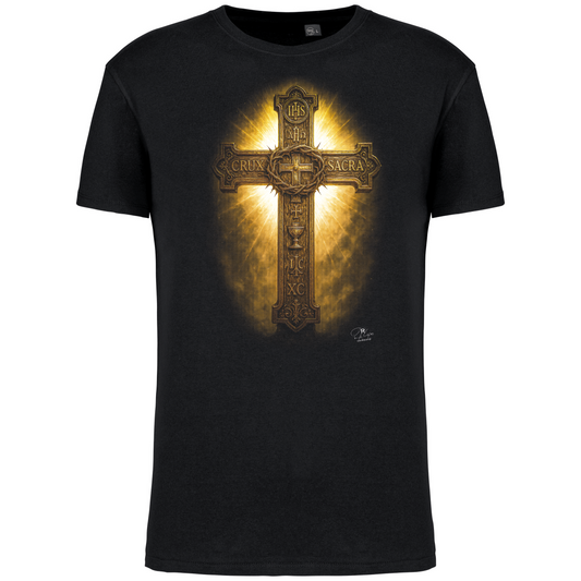 T-Shirt Algodão Biológico Sagrada Cruz