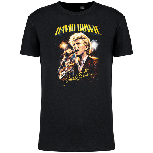 T-Shirt Algodão Biológico David Bowie
