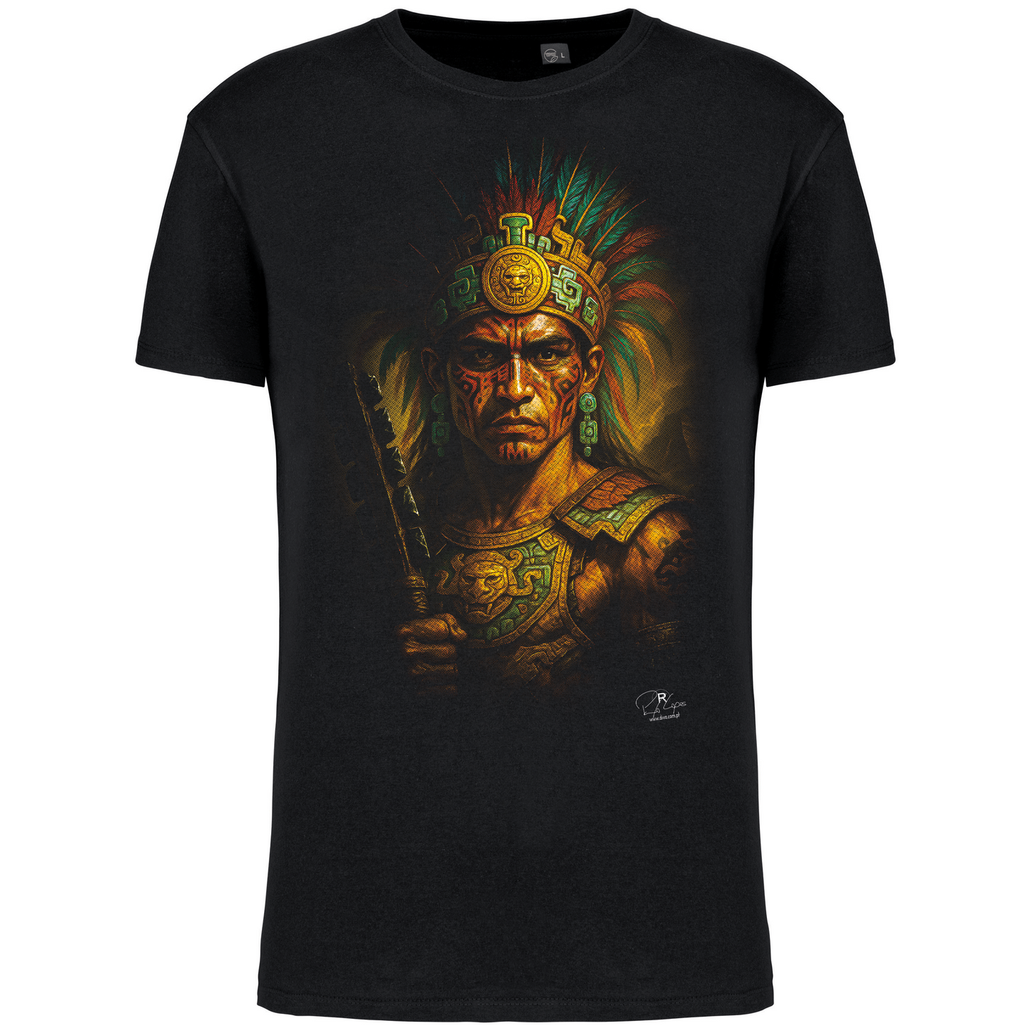 T-Shirt Algodão Biológico Aztec Warrior