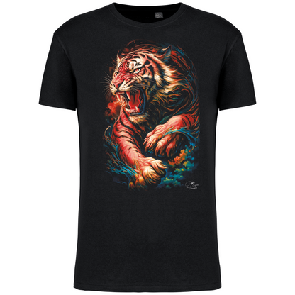 T-Shirt Algodão Biológico Angry Tiger