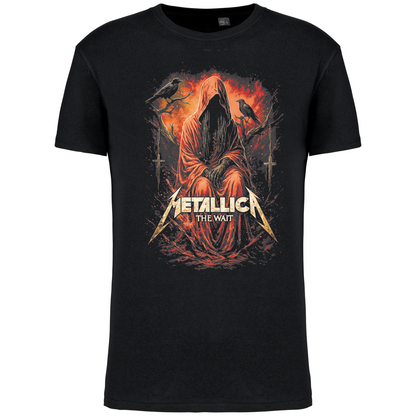 T-Shirt Algodão Biológico Metallica the Wait
