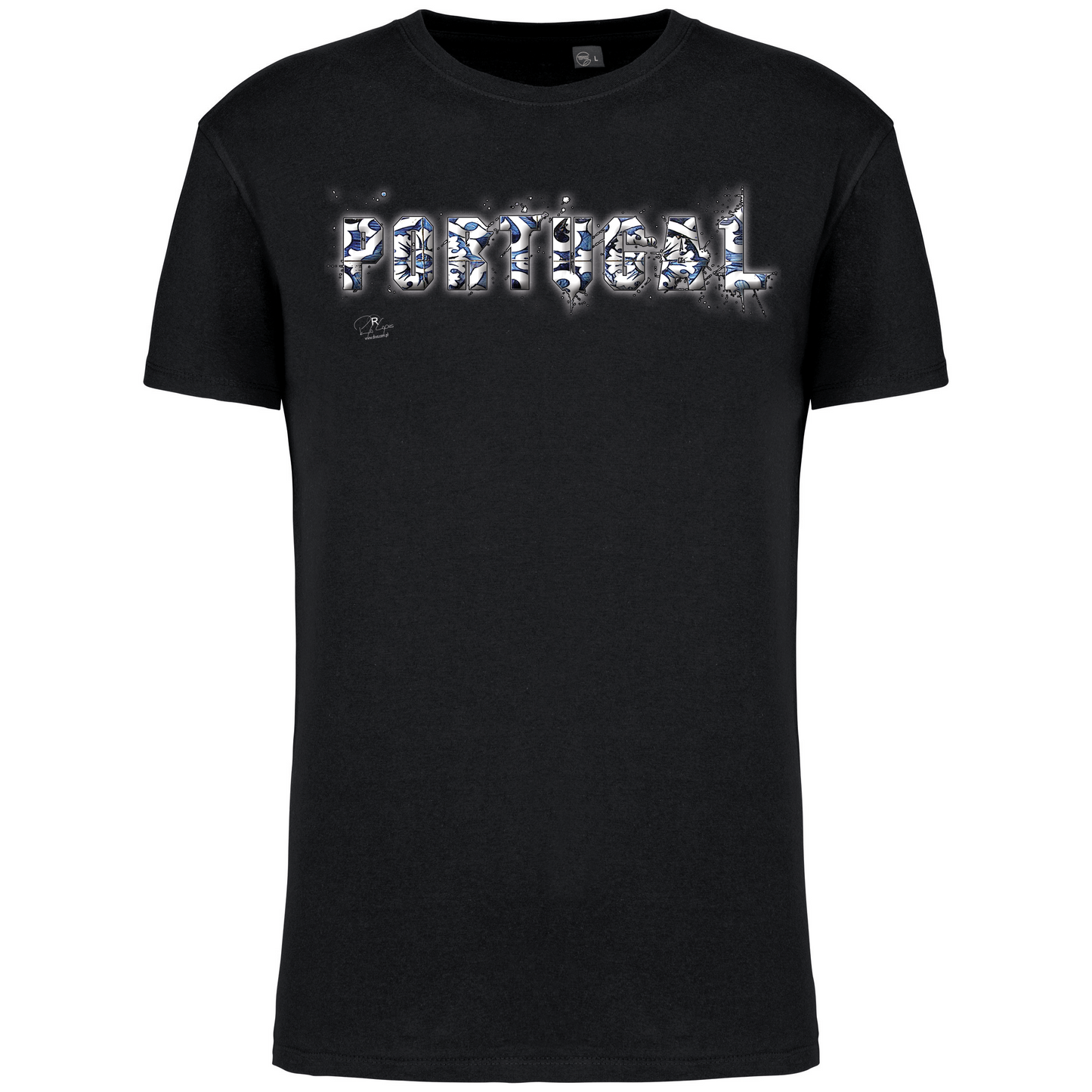 T-Shirt Algodão Biológico Portugal Azulejos