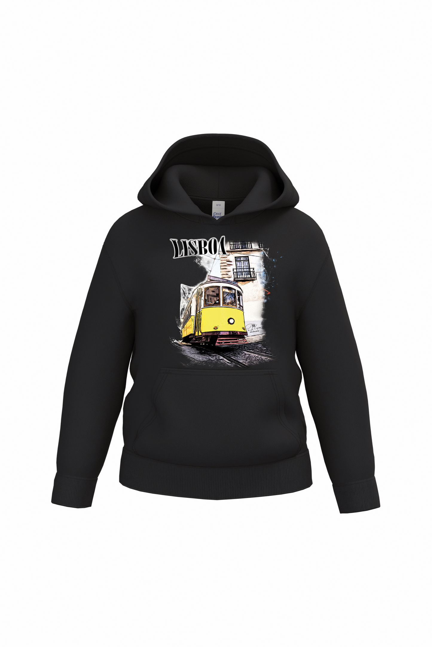 Sweatshirt com capuz Ideal Kids Crazy Tram