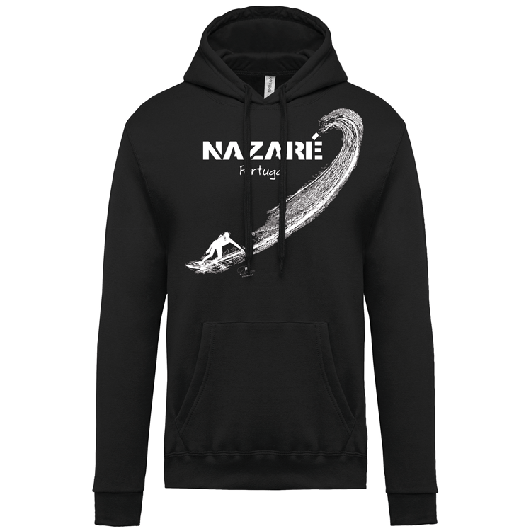 Sweatshirt Kariban com Capuz Surf Nazaré