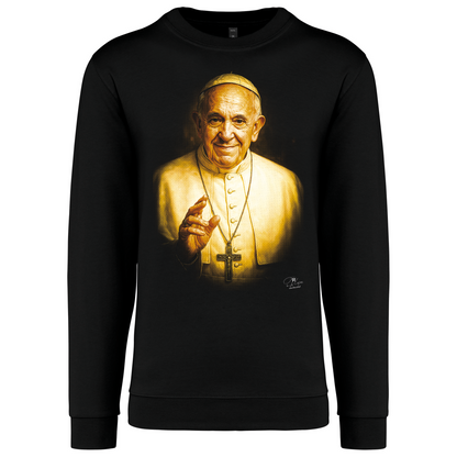 Sweatshirt Kariban sem Capuz Papa Francisco