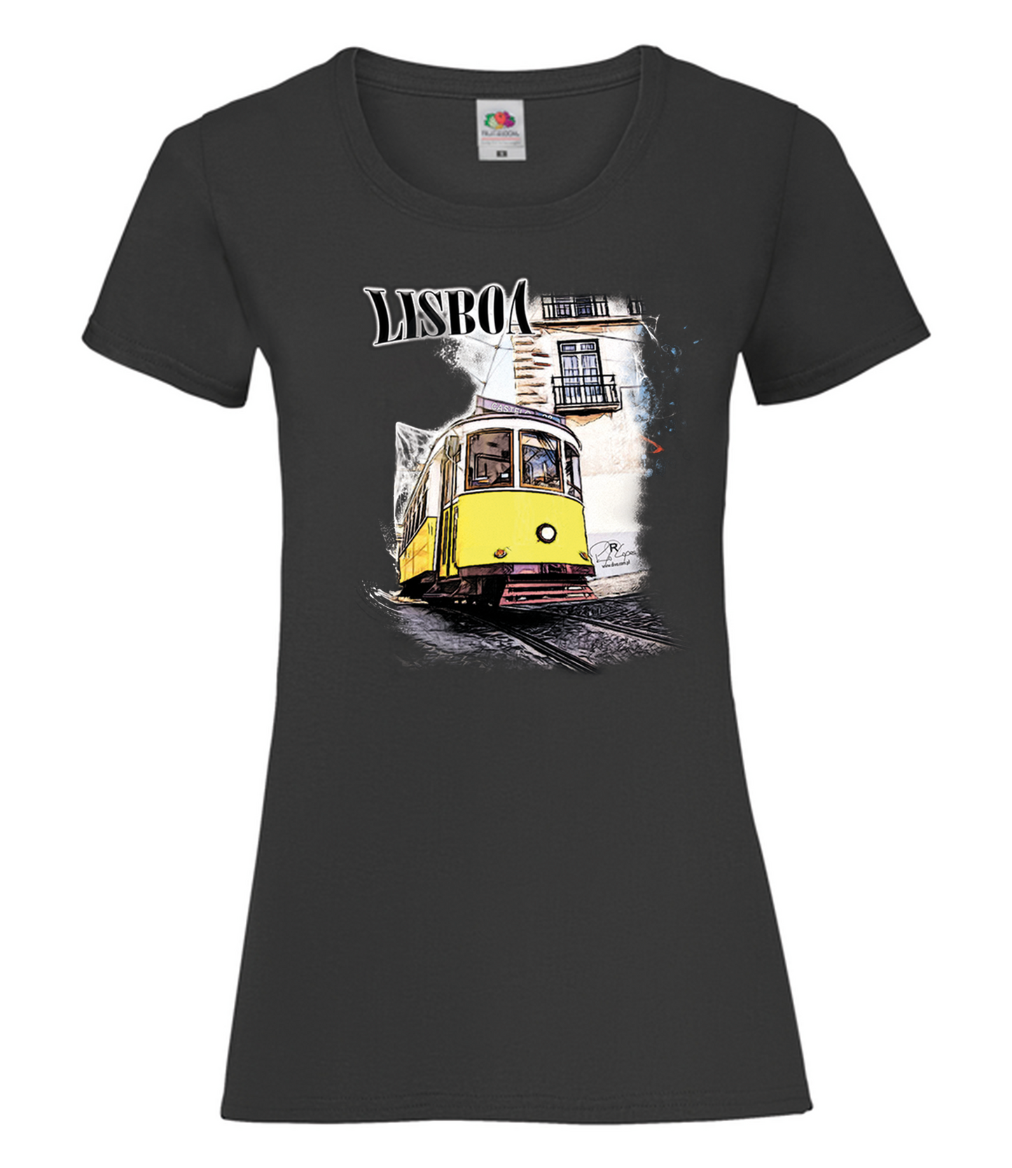 T-shirt Senhora Crazy Tram