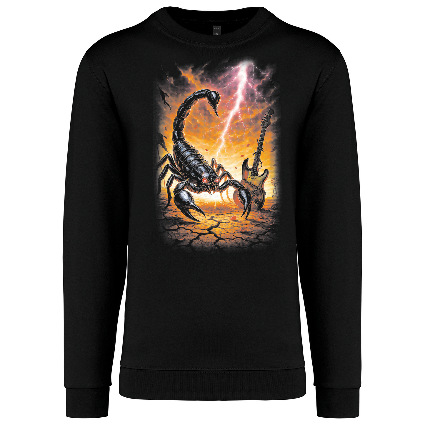 Sweatshirt Kariban sem Capuz Scorpion