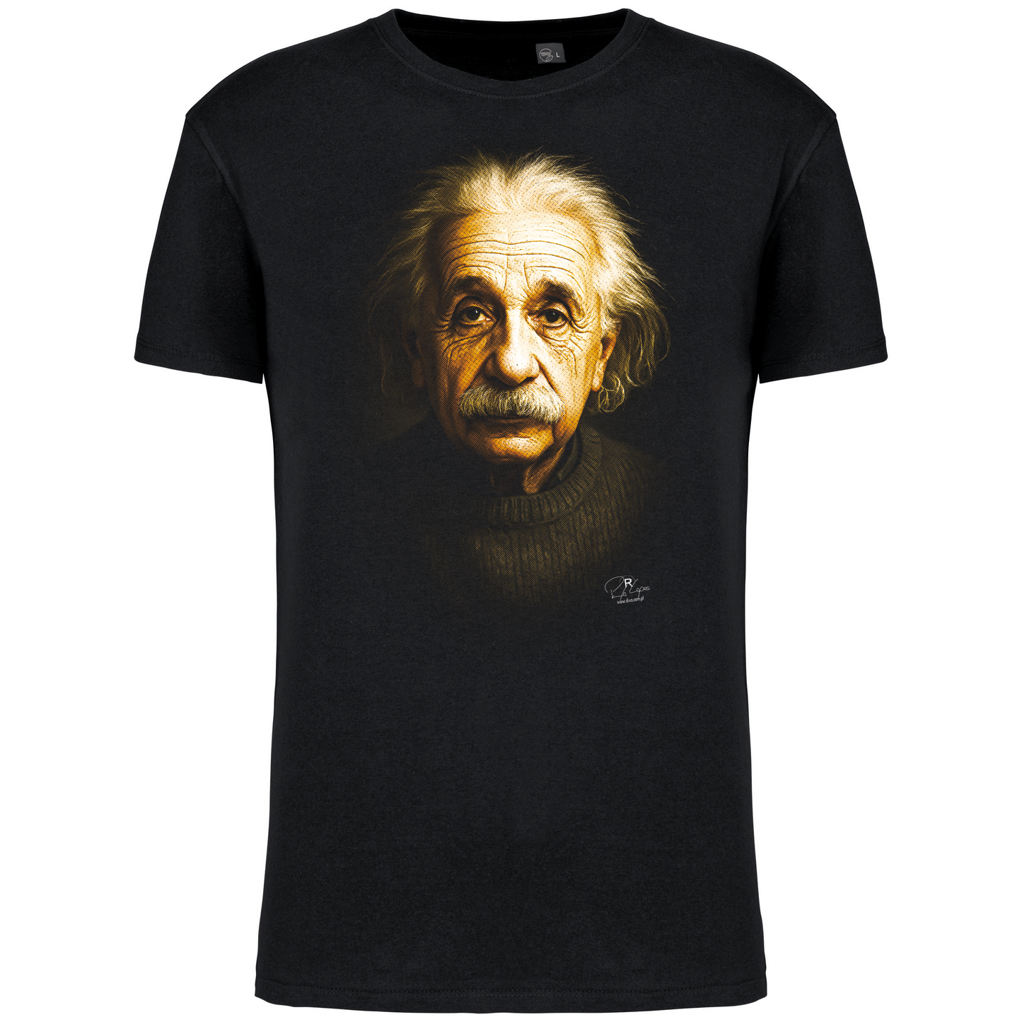 T-Shirt Algodão Biológico Albert Einstein