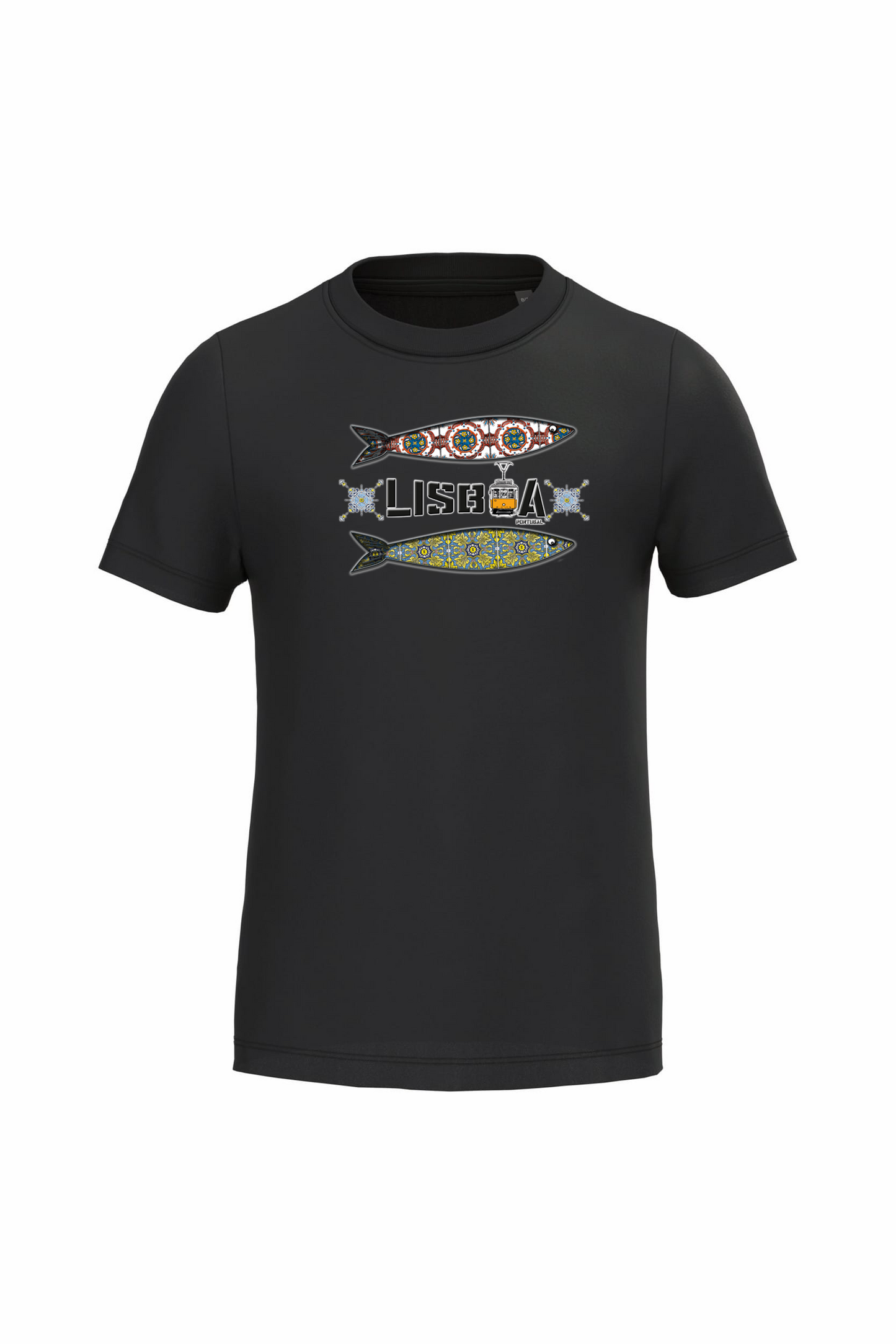 T-shirt de Criança Kariban 2 Sardinhas Lisboa