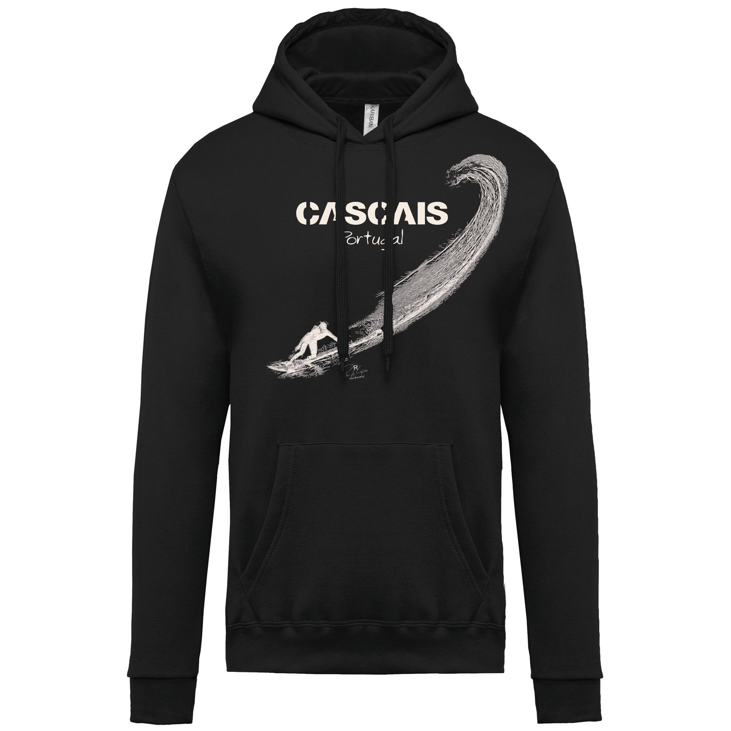 Sweatshirt Kariban com Capuz Surf Cascais