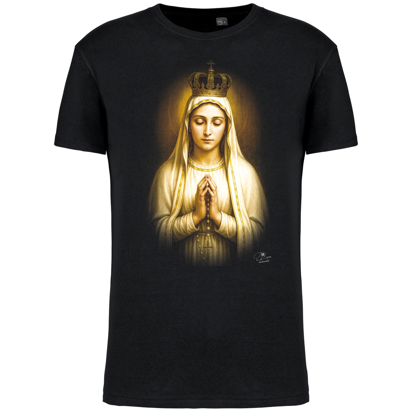 T-Shirt Algodão Biológico Lady of Fátima