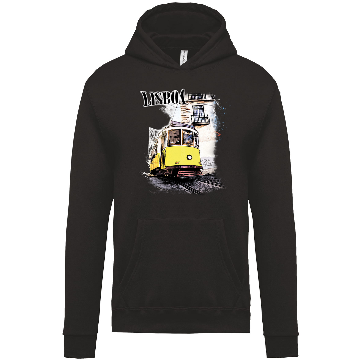 Sweatshirt capuz Kariban Kids Crazy Tram