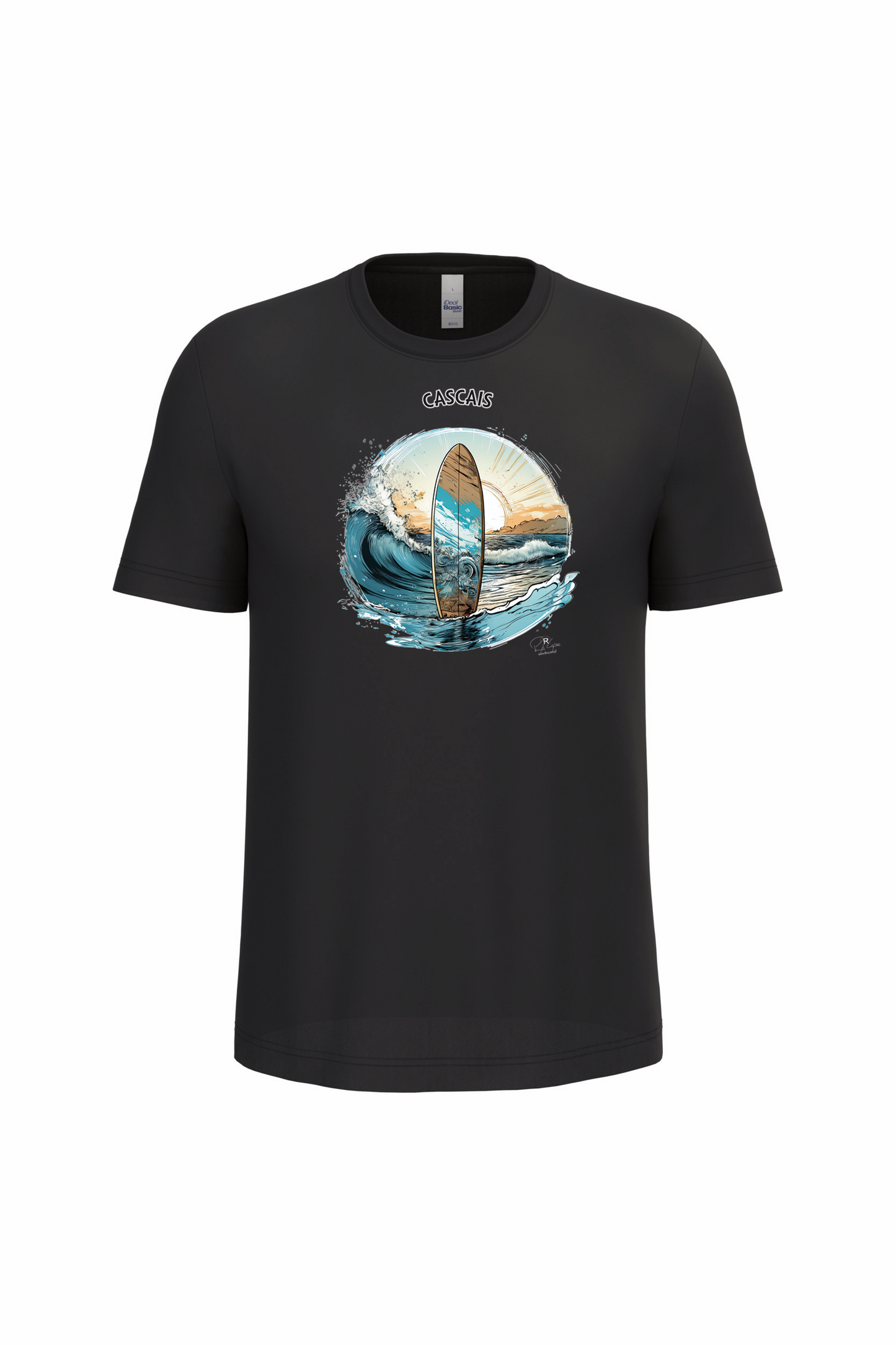 T-Shirt Algodão Ideal Sol Cascais