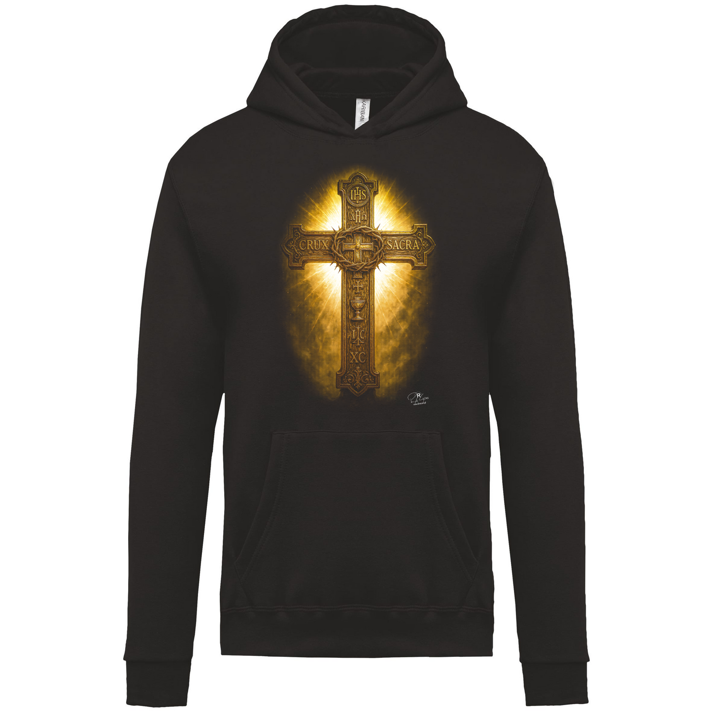 Sweatshirt capuz Kariban Kids Sagrada Cruz