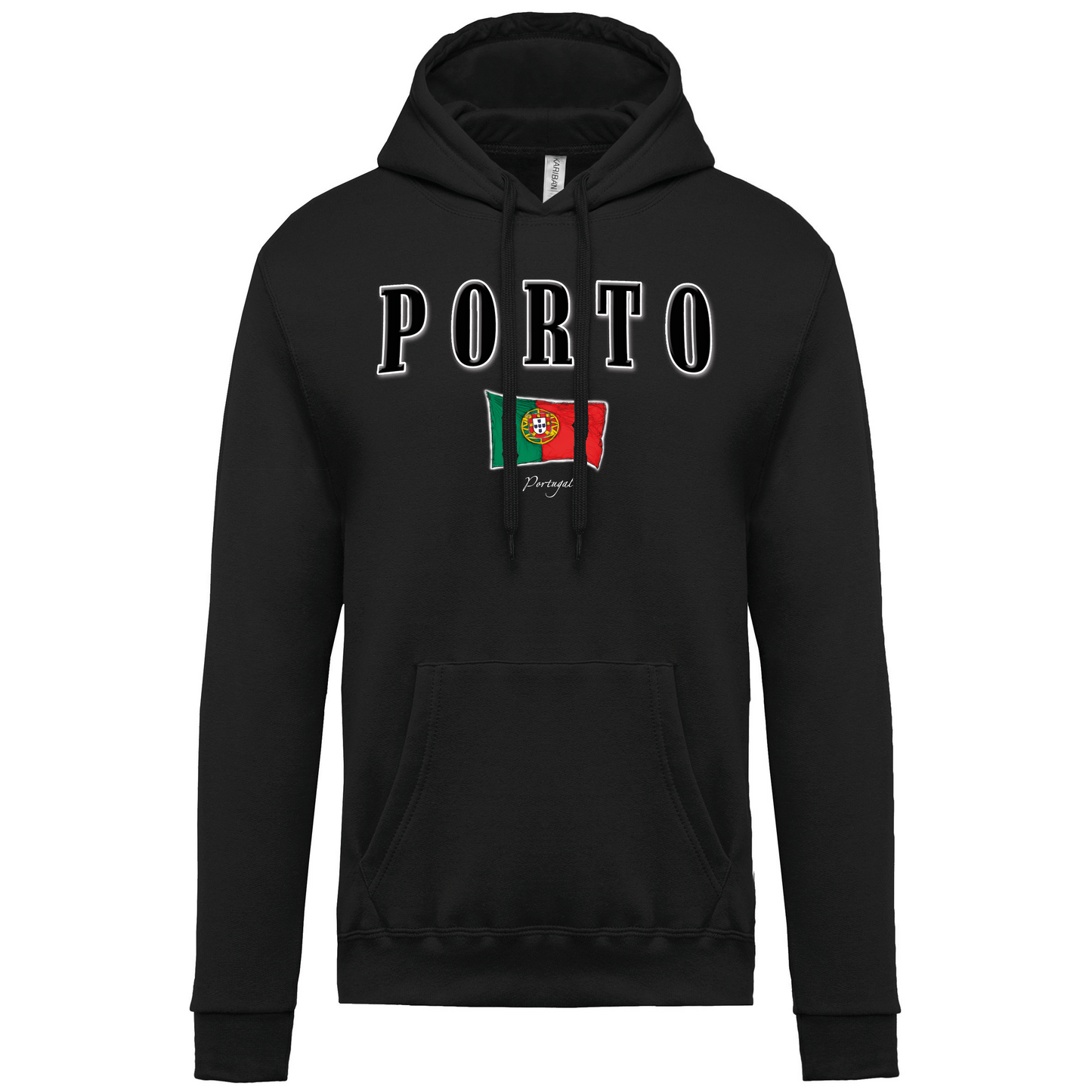 Sweatshirt Kariban com Capuz Porto