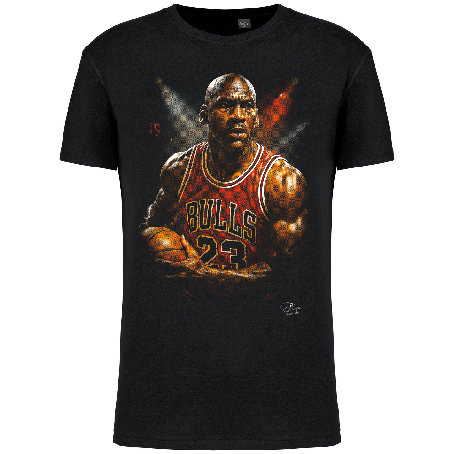 T-Shirt Algodão Biológico Michael Jordan