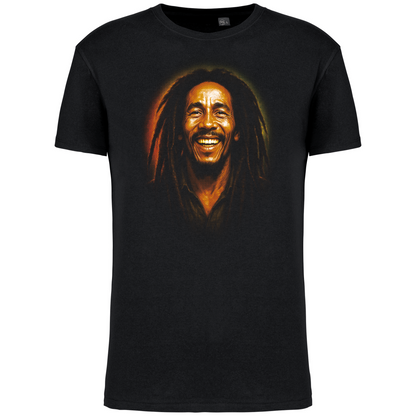 T-Shirt Algodão Biológico Bob Marley