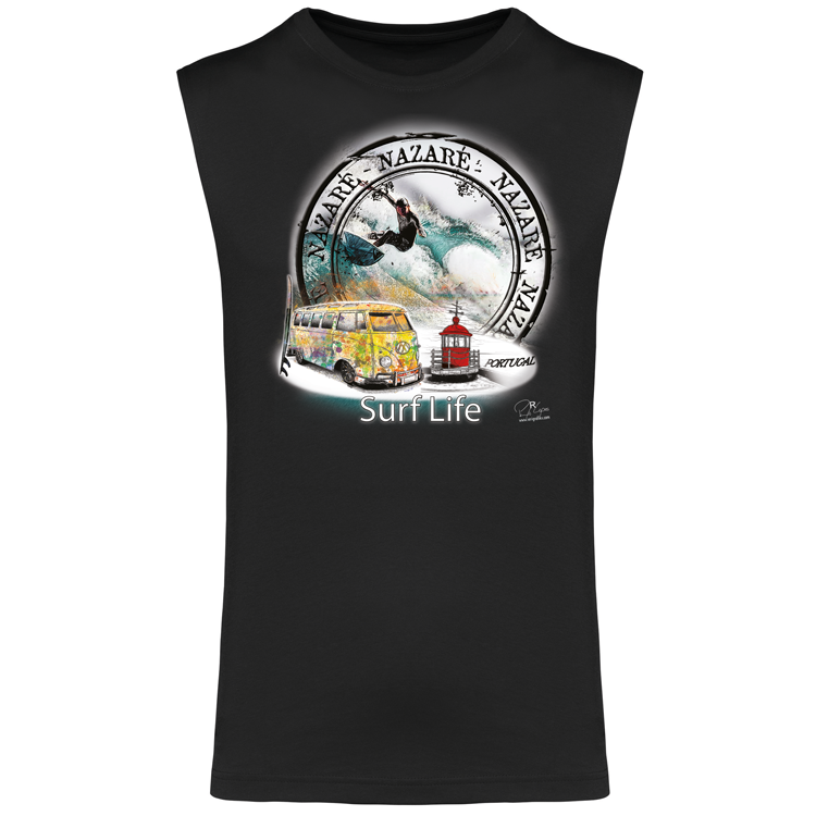 T-shirt Alças Surf Life Nazaré