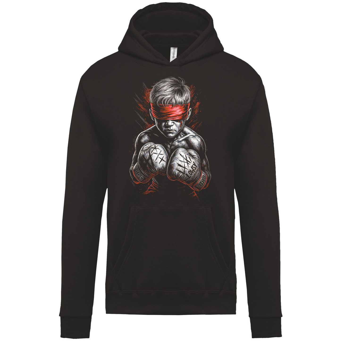 Sweatshirt capuz Kariban Kids Boxer Kid