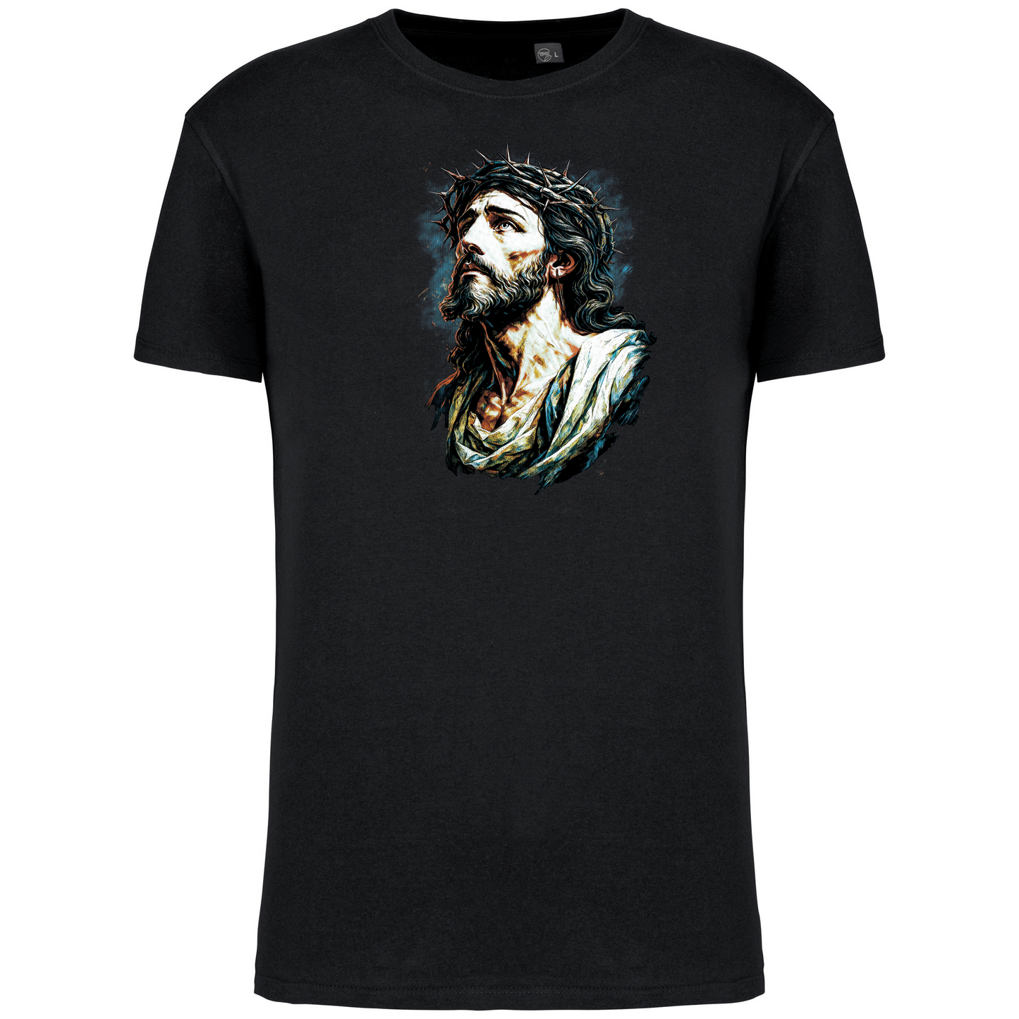 T-Shirt Algodão Biológico Jesus Cristo
