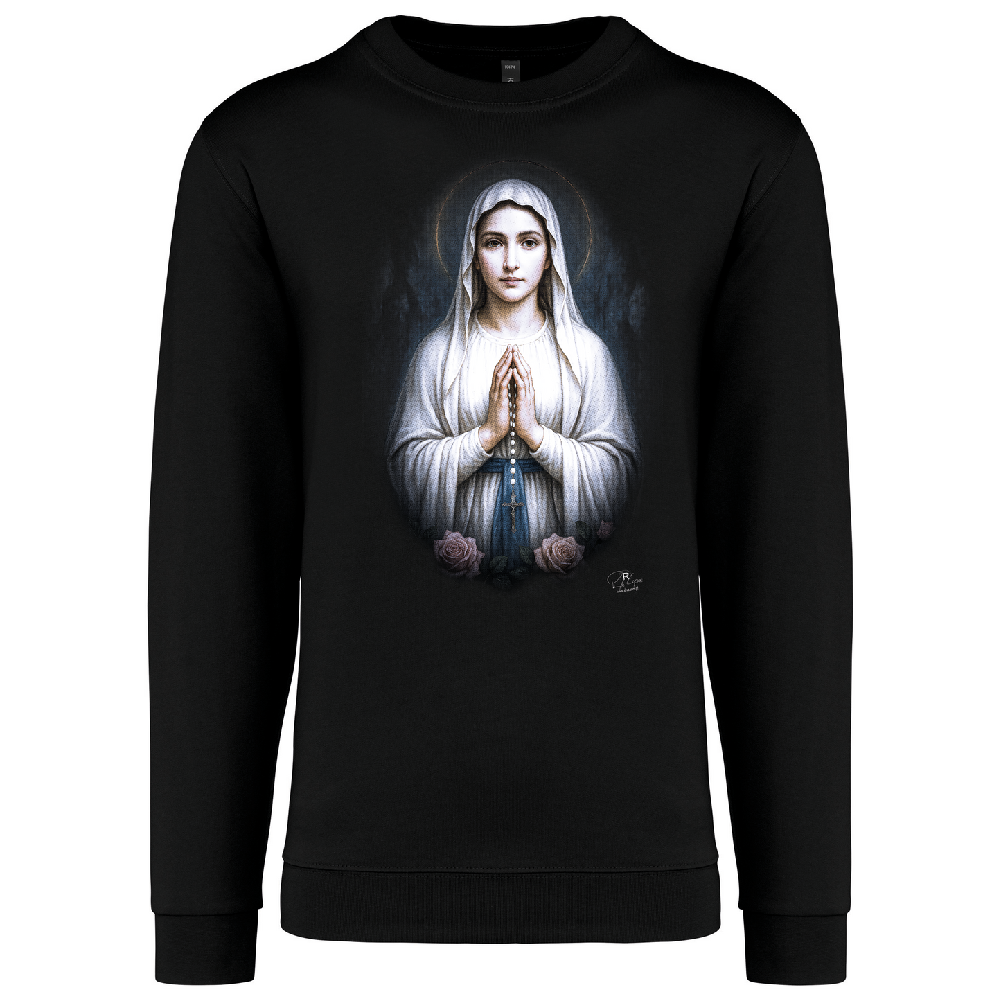 Sweatshirt Kariban sem Capuz Virgem