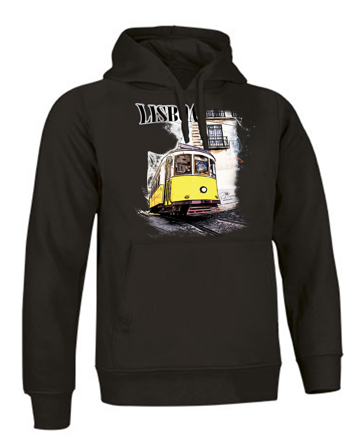 Sweatshirt Valento com Capuz, Crazy Tram