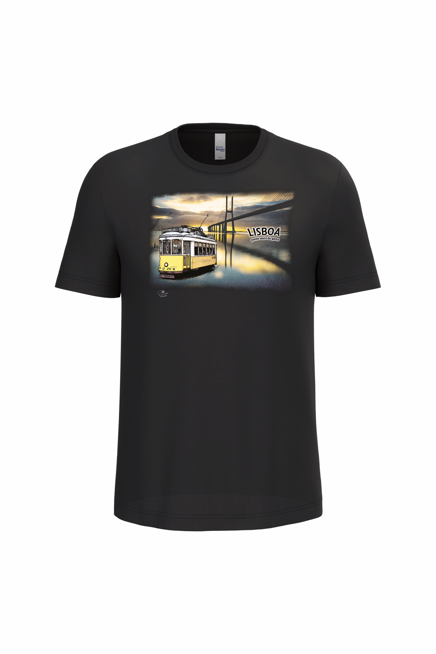 T-Shirt Algodão Ideal Ponte Vasco da Gama