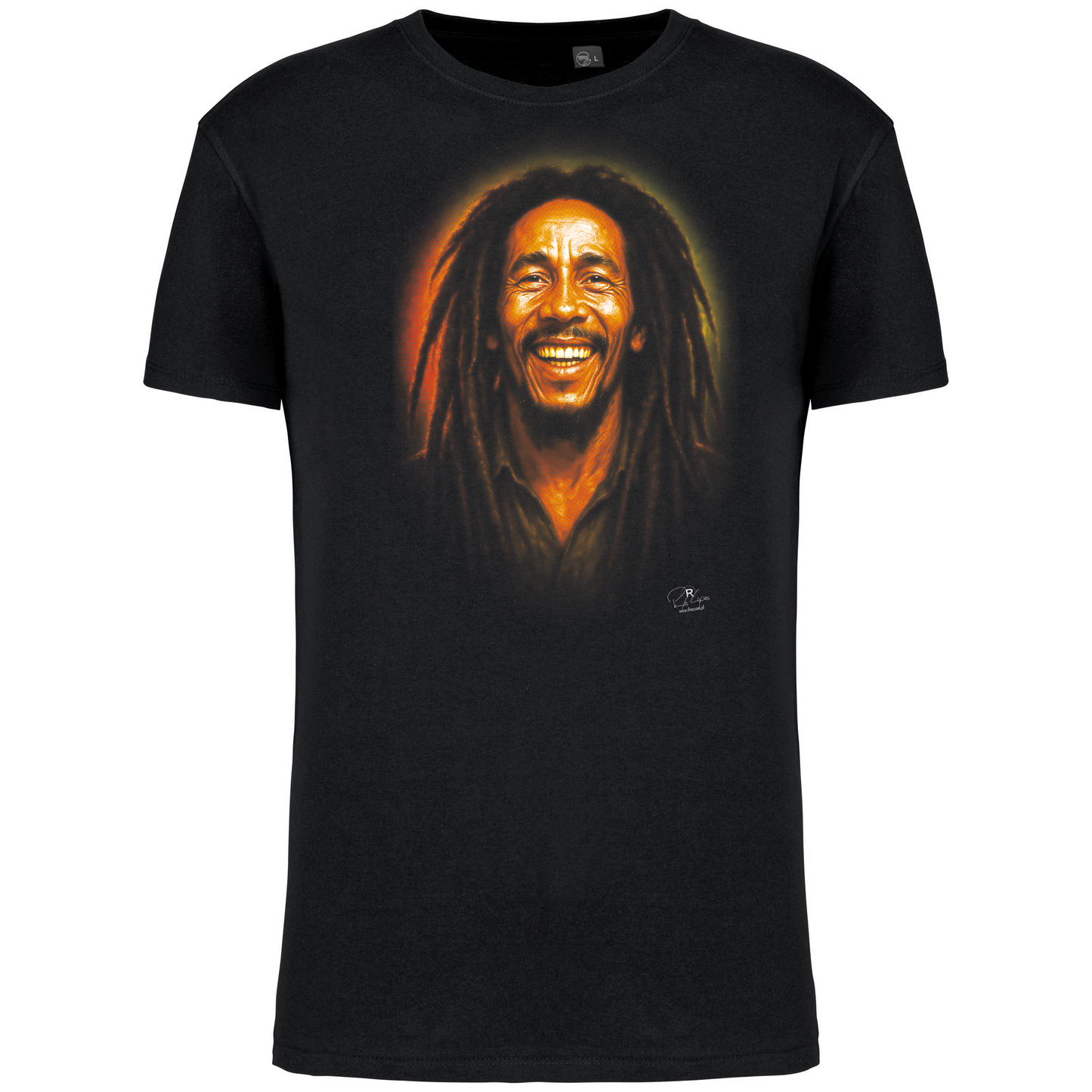 T-Shirt Algodão Biológico Bob Marley