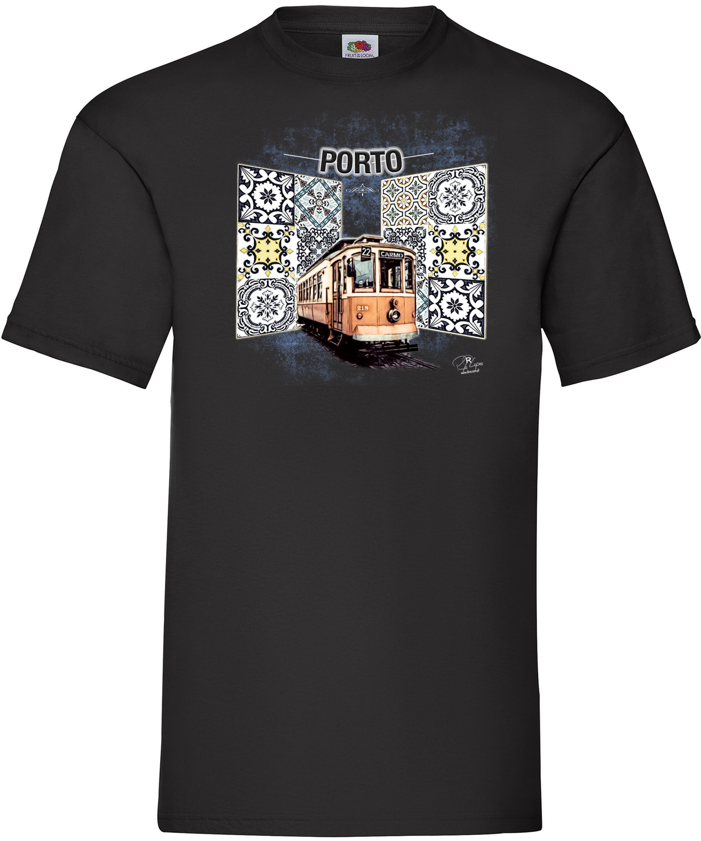 T-shirt Espelho Painel de Azulejos Porto
