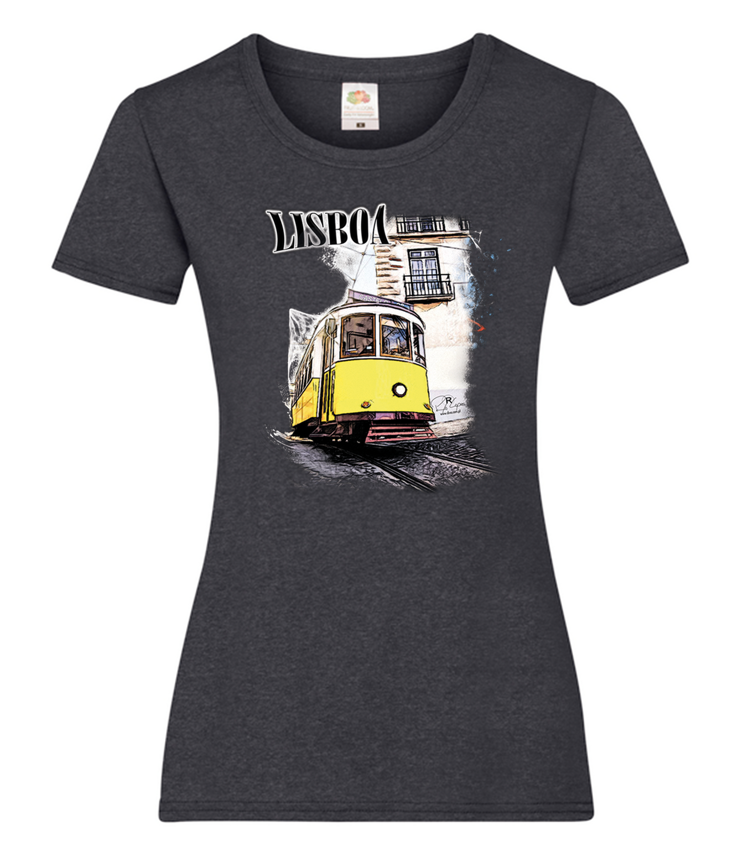 T-shirt Senhora Crazy Tram