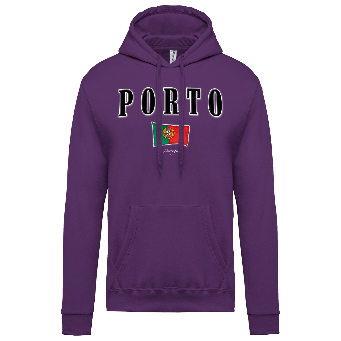 Sweatshirt Kariban com Capuz Porto