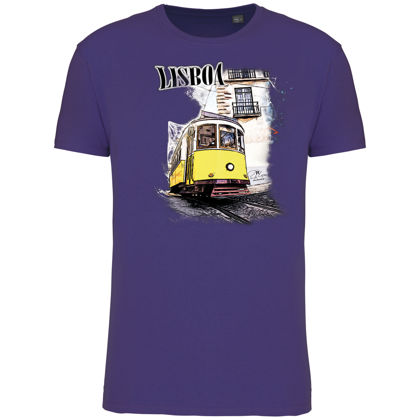 T-Shirt Algodão Biológico Crazy Tram