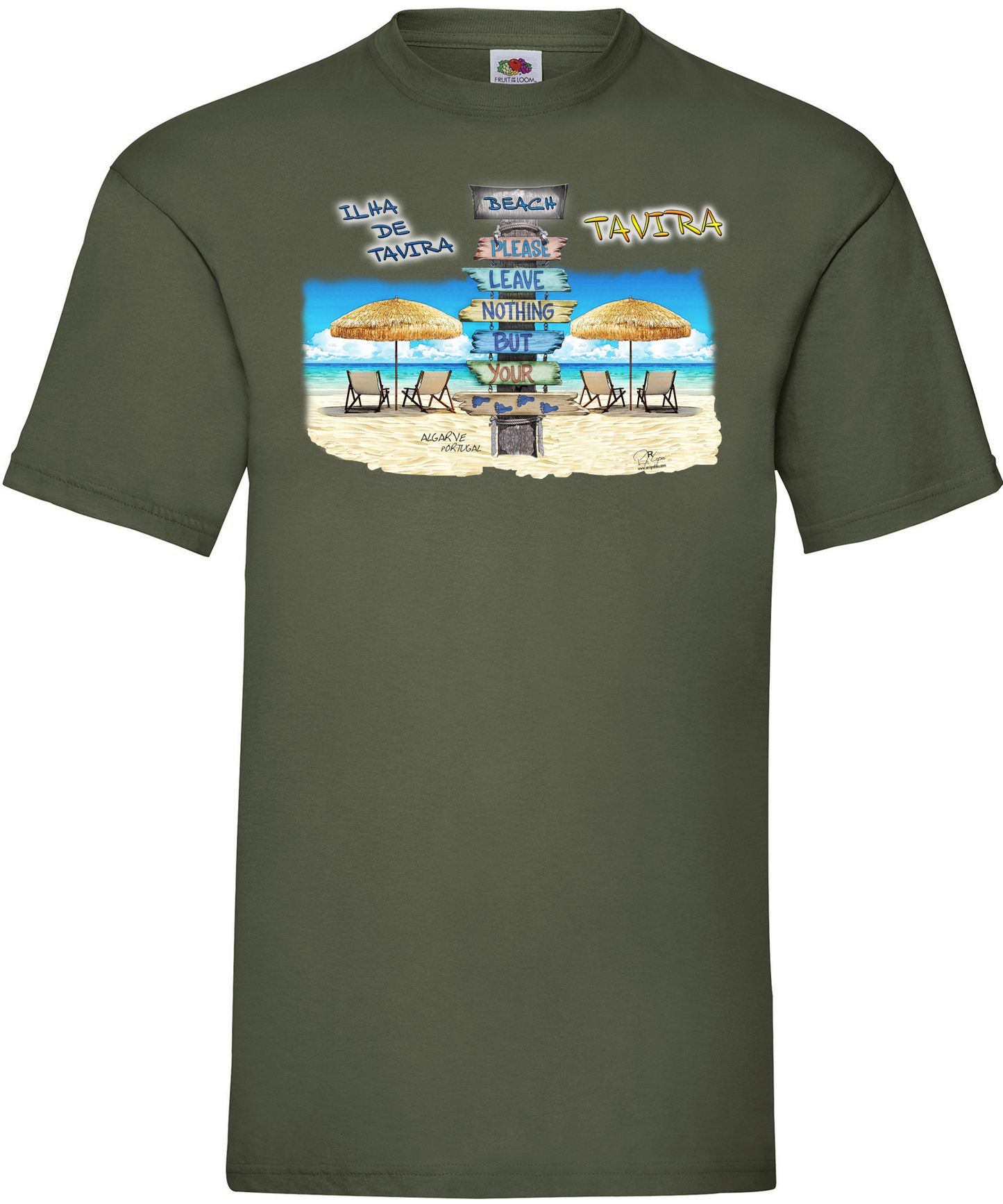 T-shirt Pégadas Tavira
