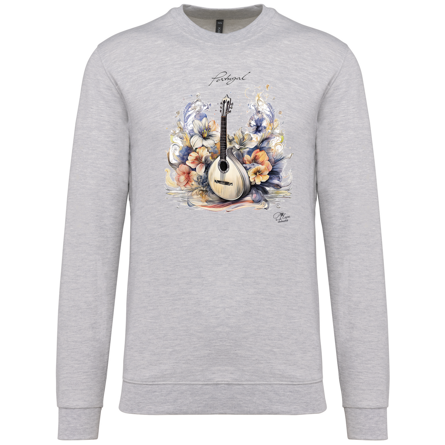 Sweatshirt Kariban sem Capuz Guitarra Portuguesa