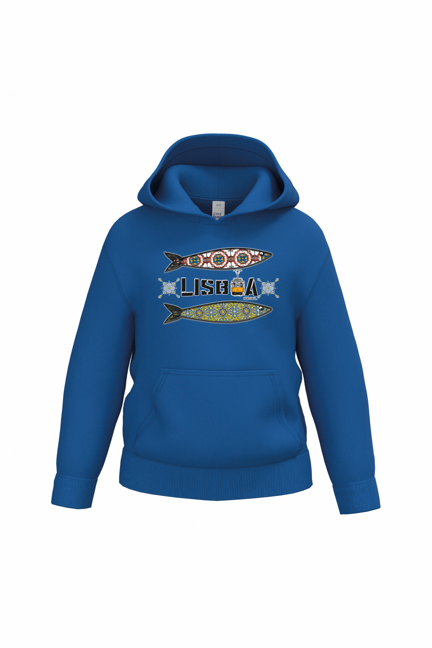 Sweatshirt com capuz Ideal Kids 2 Sardinhas Lisboa