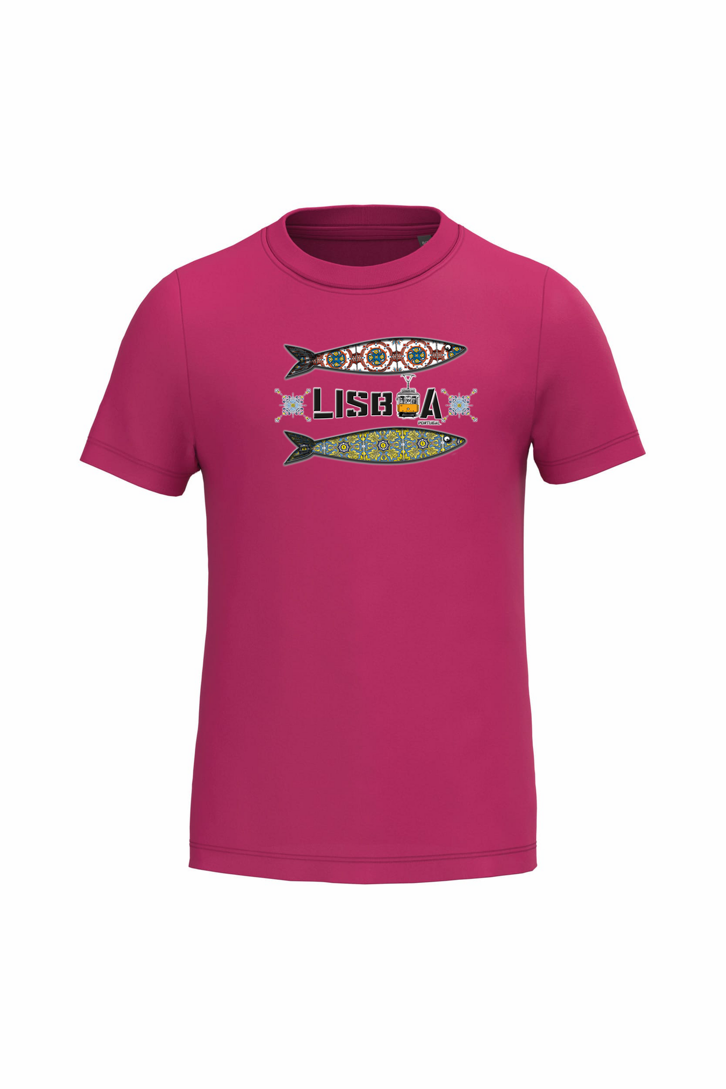 T-shirt de Criança Kariban 2 Sardinhas Lisboa
