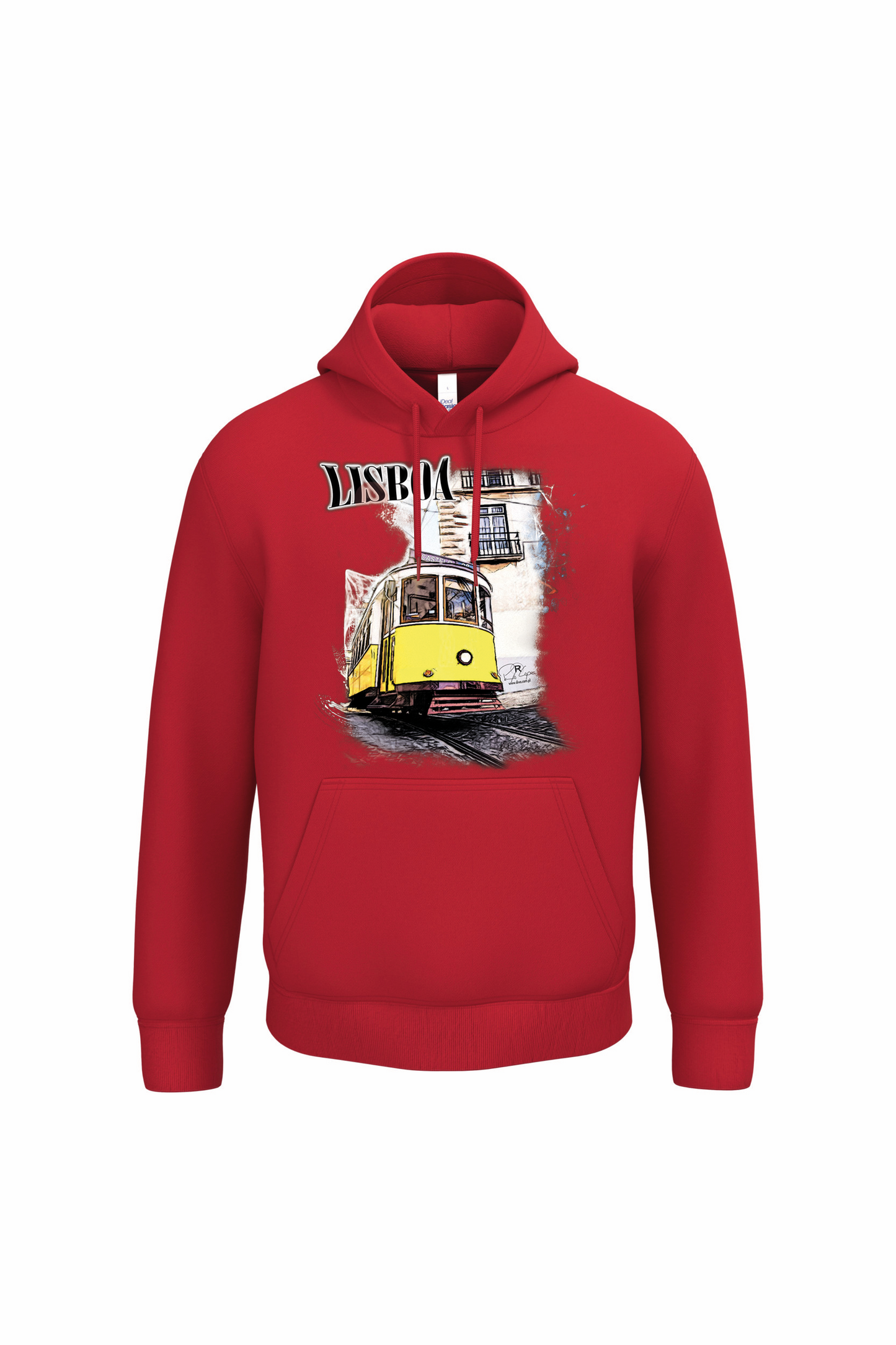 Sweatshirt Ideal com Capuz Crazy Tram