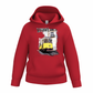 Sweatshirt com capuz Ideal Kids Crazy Tram
