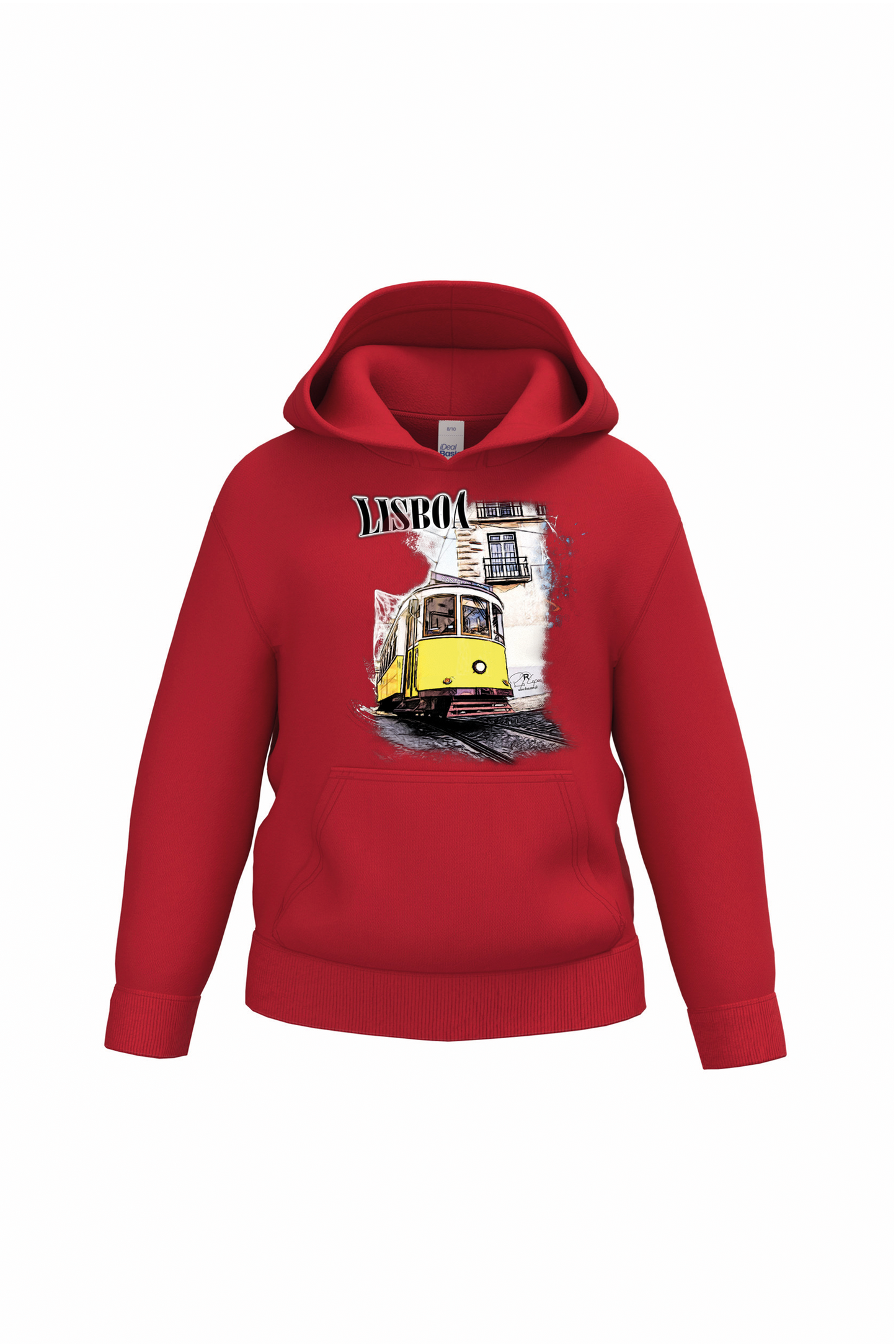 Sweatshirt com capuz Ideal Kids Crazy Tram