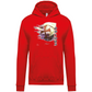 Sweatshirt capuz Kariban Kids Bandeira Templários