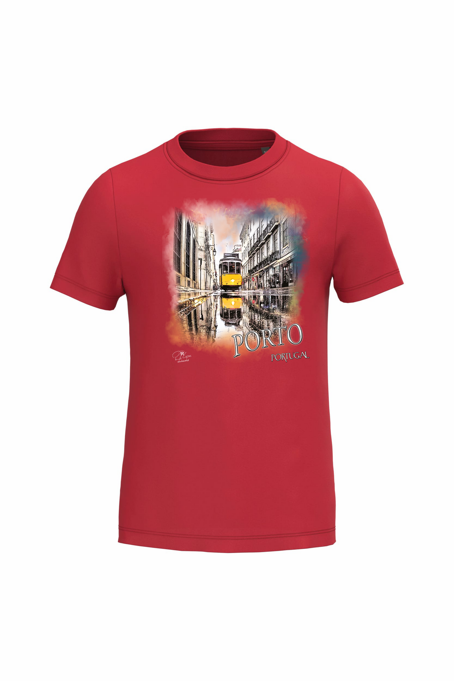 T-shirt de Criança Kariban Espelho lp