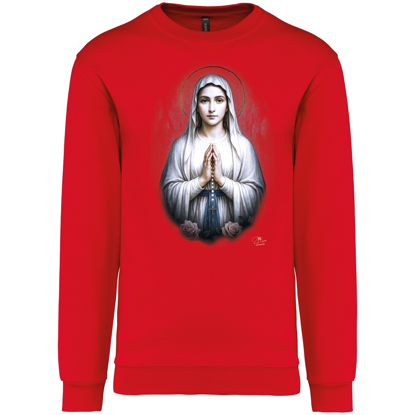 Sweatshirt Kariban sem Capuz Virgem