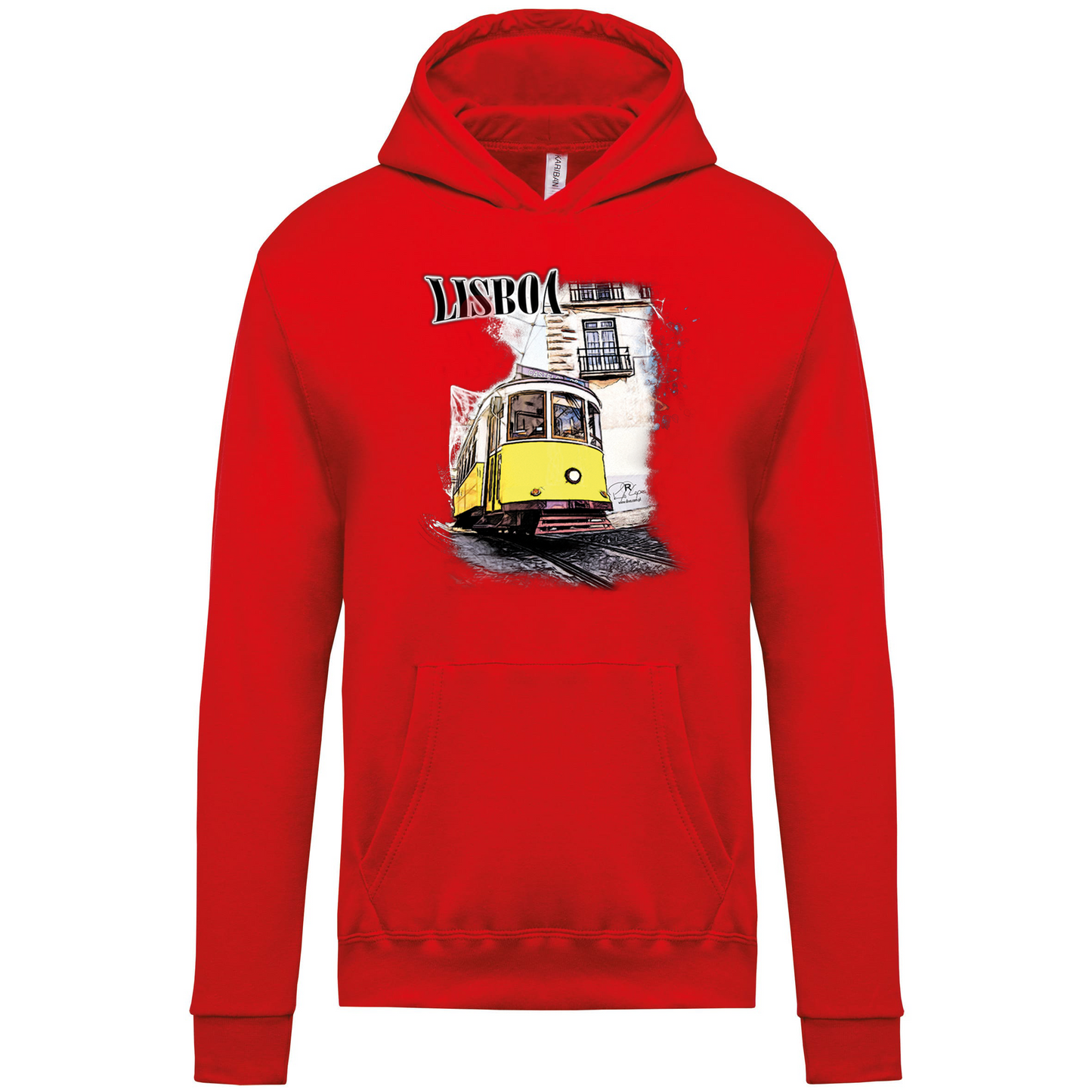 Sweatshirt capuz Kariban Kids Crazy Tram