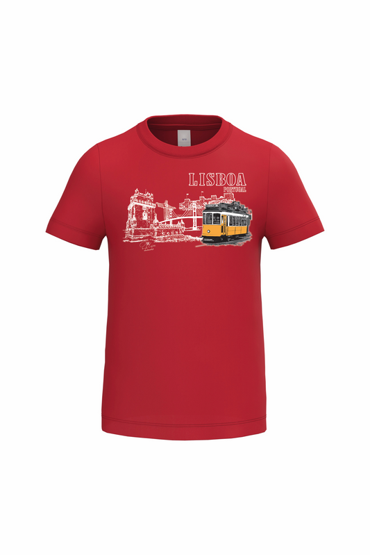 T-shirt Ideal Kids Monumentos Lisboa