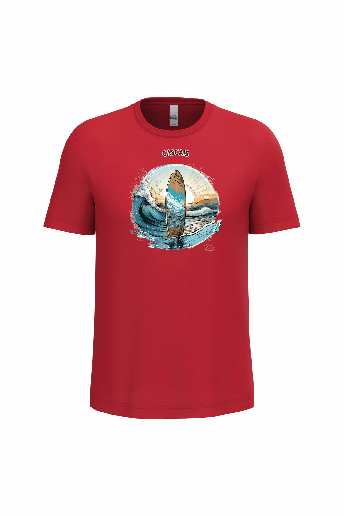 T-Shirt Algodão Ideal Sol Cascais