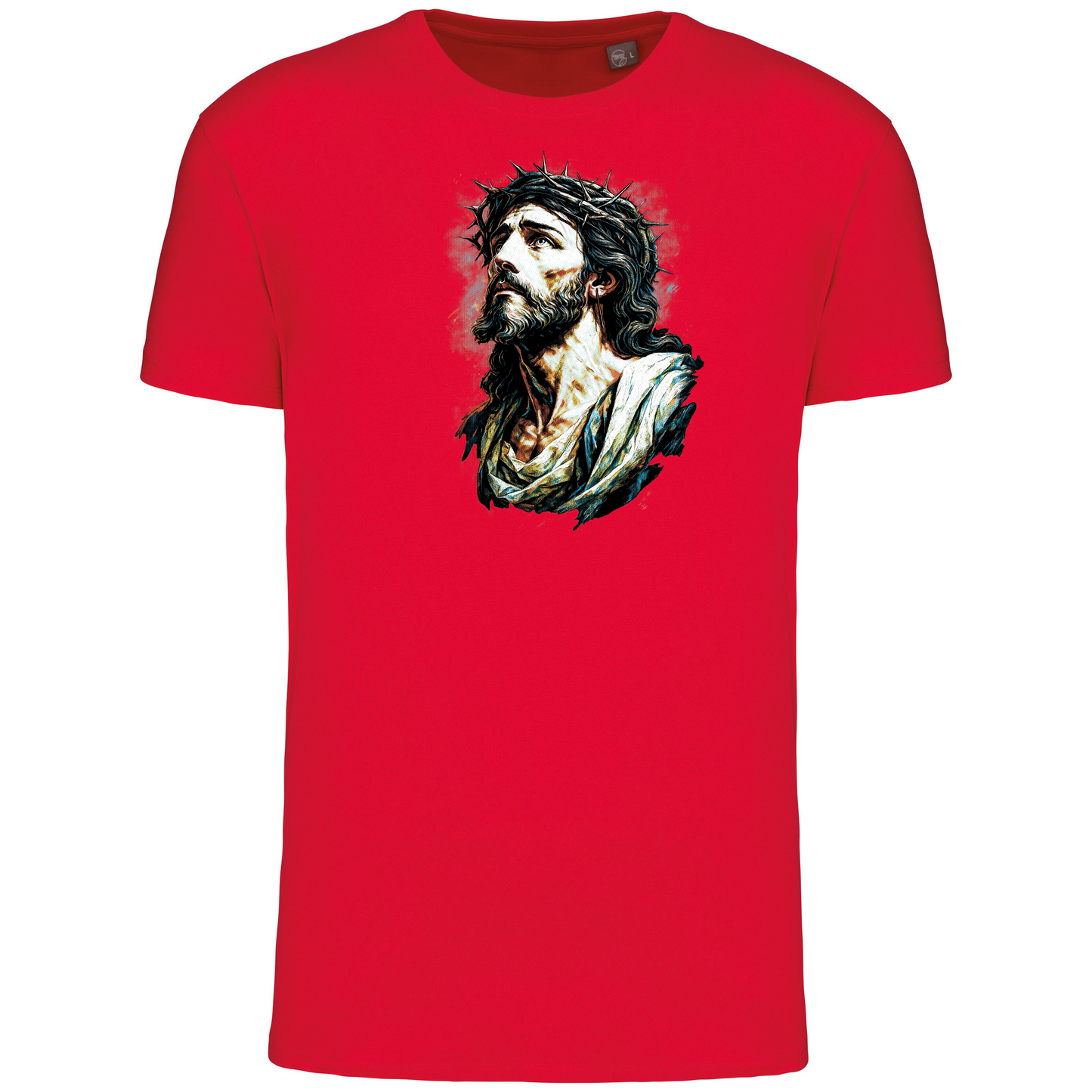 T-Shirt Algodão Biológico Jesus Cristo