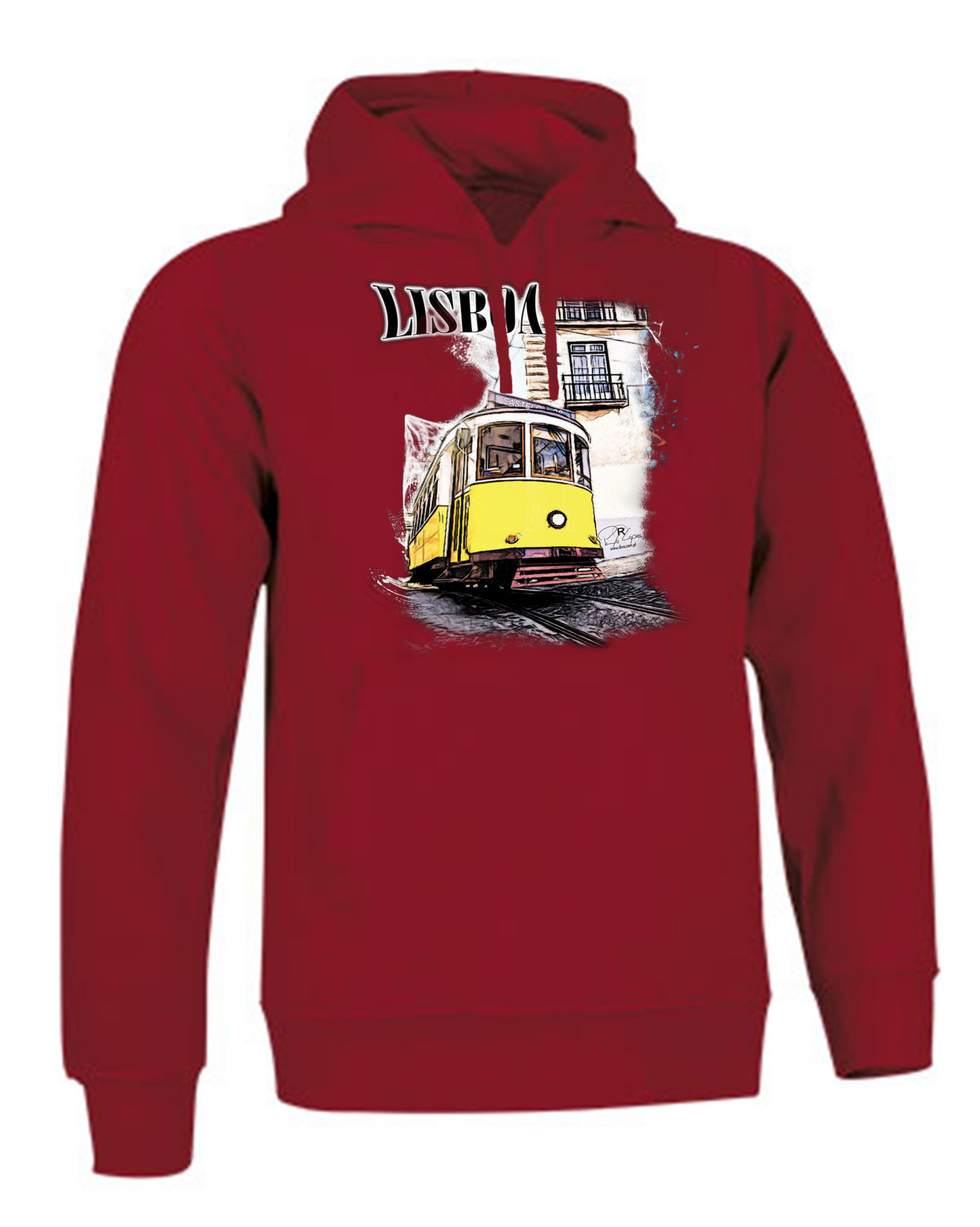 Sweatshirt Valento com Capuz, Crazy Tram