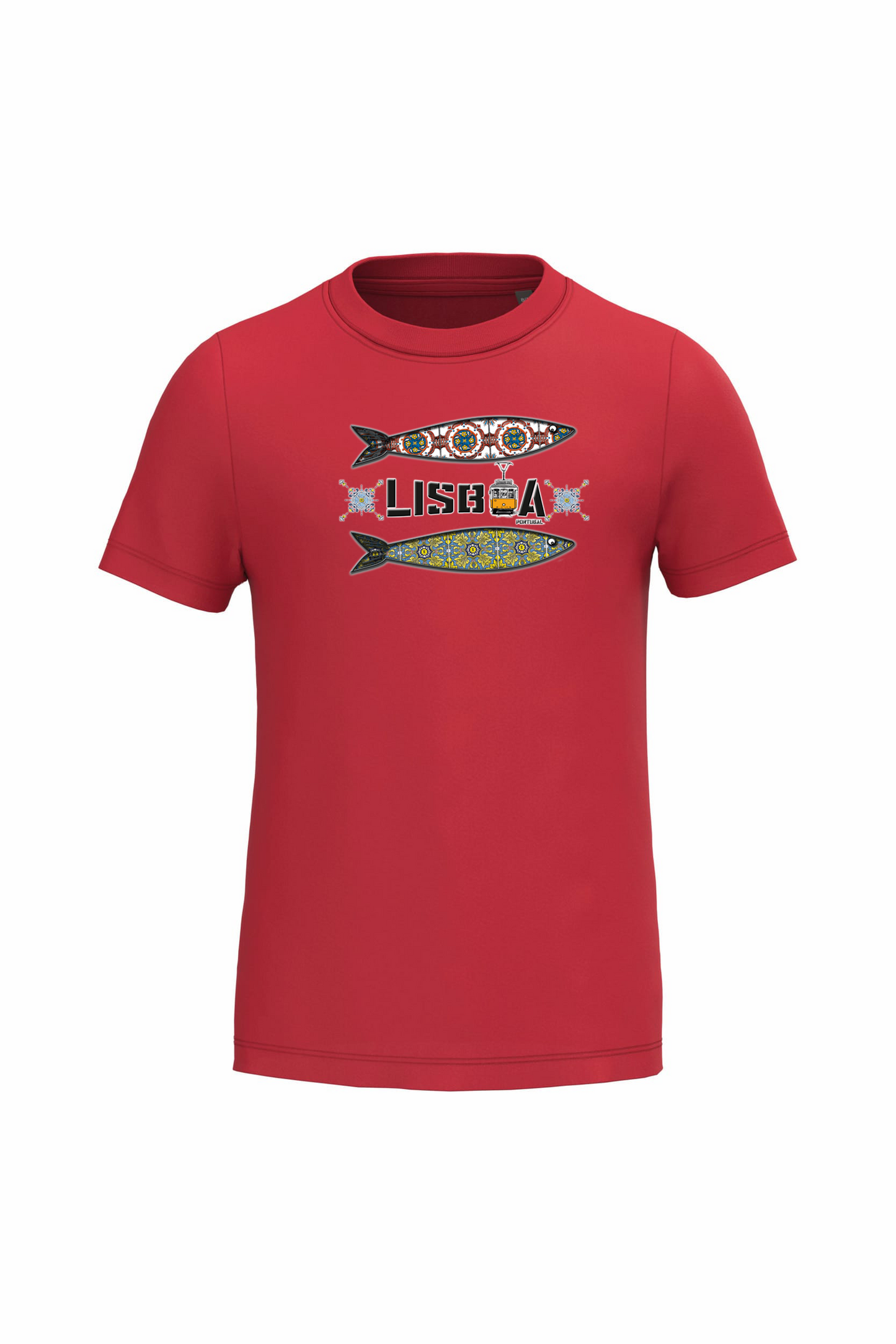T-shirt de Criança Kariban 2 Sardinhas Lisboa